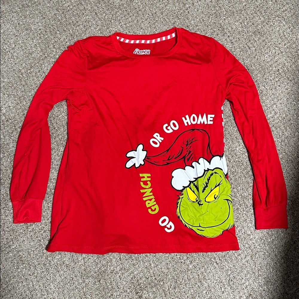 Dr. Seuss Red Grinch Christmas Pajamas